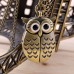 Owl Clock Watch Necklace Pendant